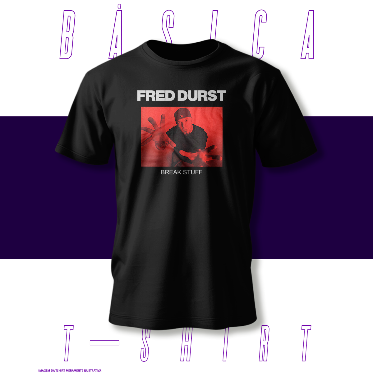 Camiseta Básica - LimpBizkit - Fred Durst 