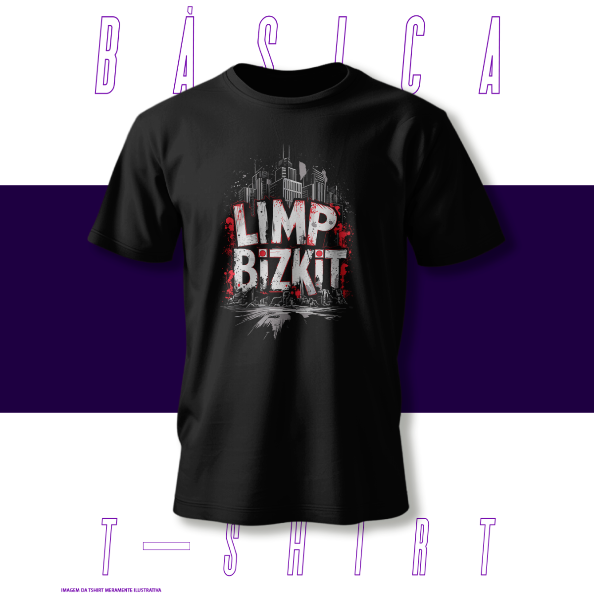 Camiseta Básica - Limpbizkit