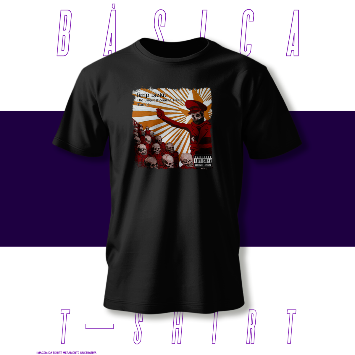 Camiseta Básica - Limpbizkit