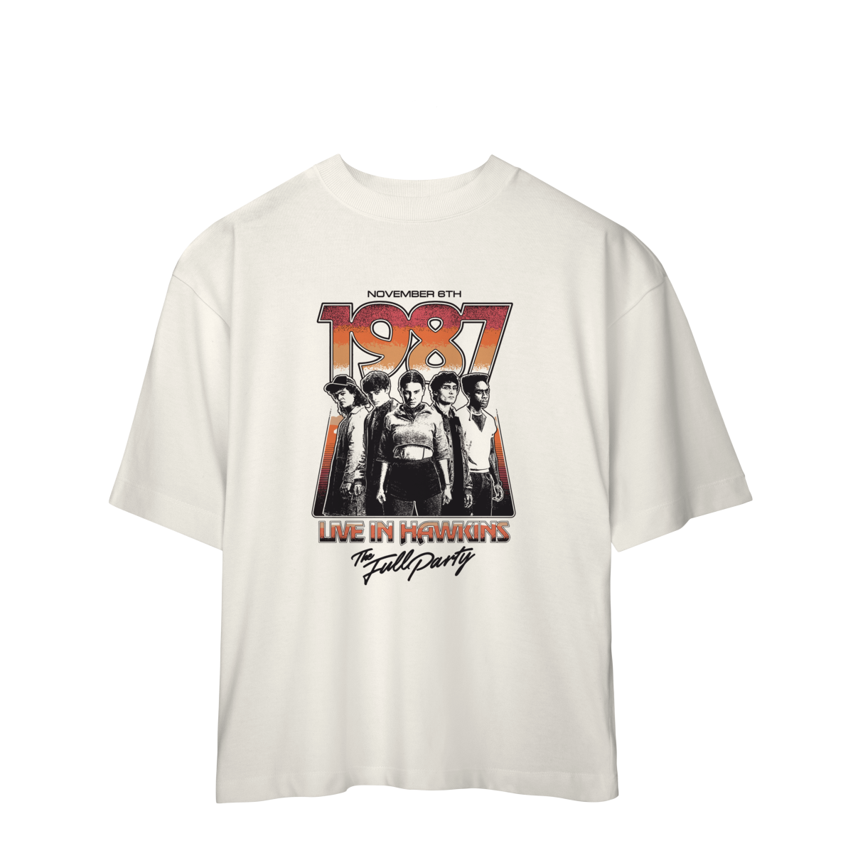 CAMISA OVERSIZED - 1987 | STRANGER THINGS