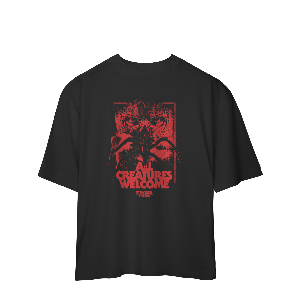 CAMISA OVERSIZED - CREATURES | STRANGER THINGS