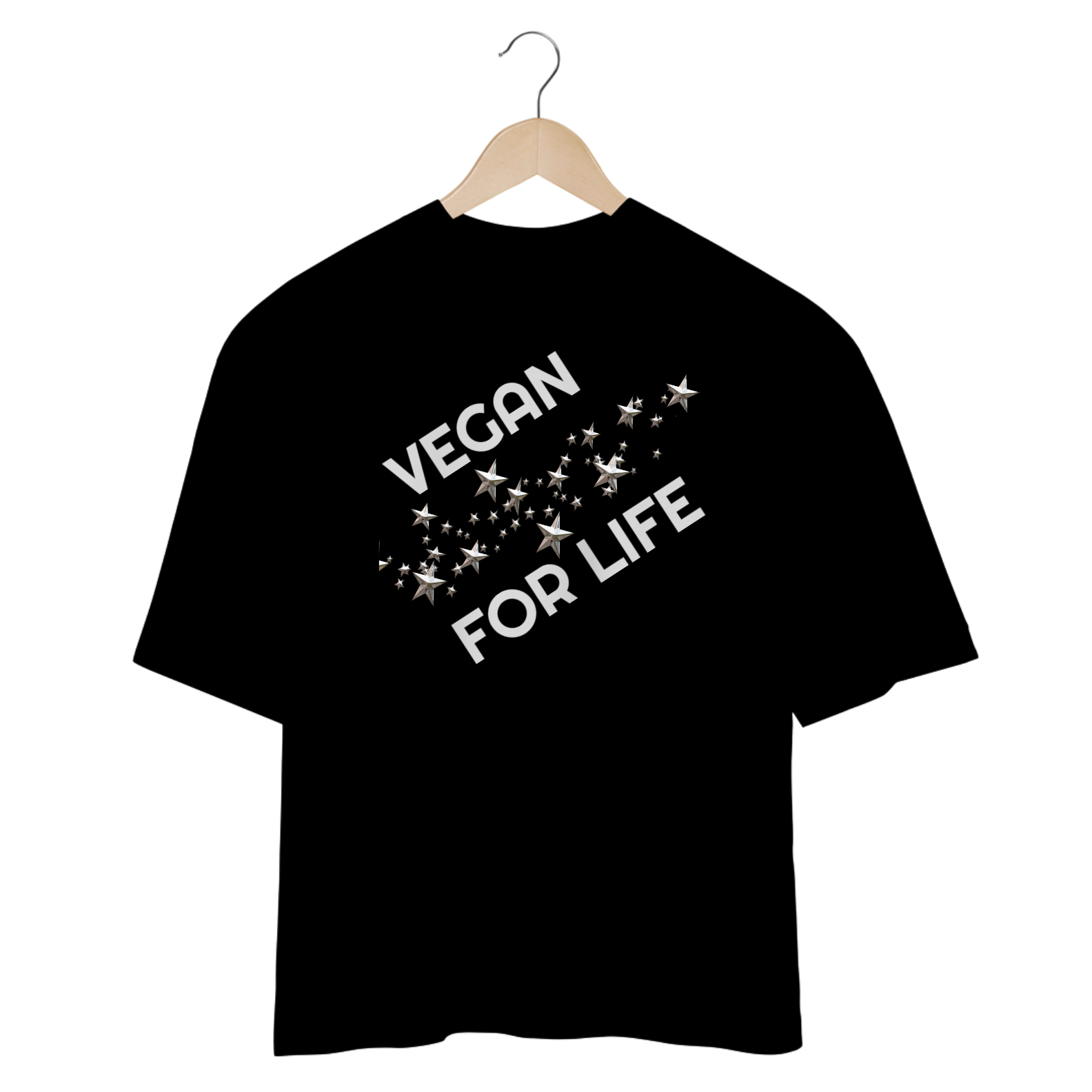 Camiseta Oversized  | VEGAN FOR LIFE 2