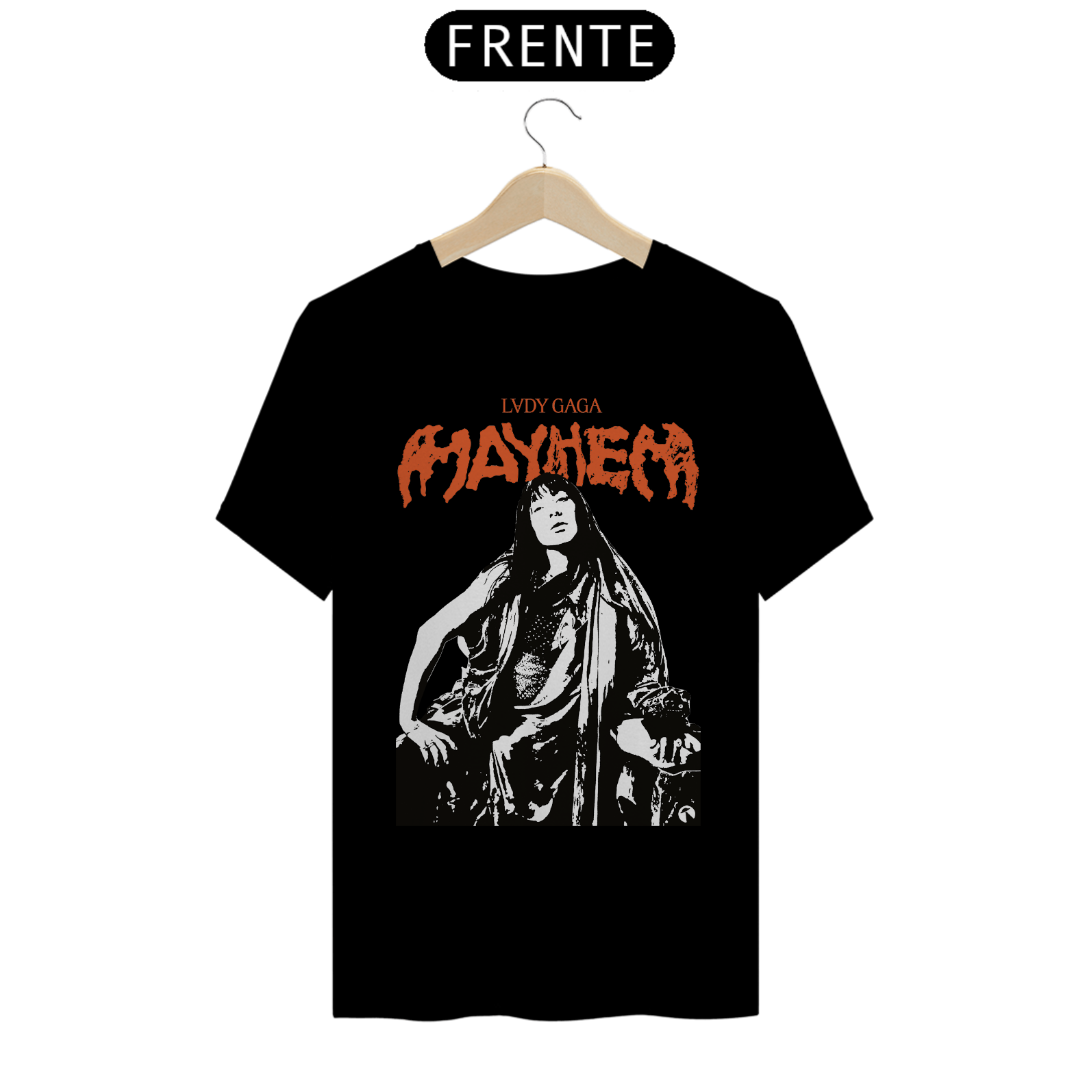 T-Shirt Classic Mayhem - Lady Gaga em Flutuante