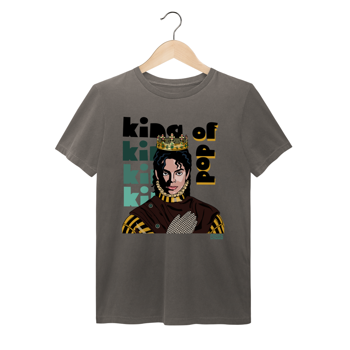 Camiseta Estonada King Of Pop Michael Jackson