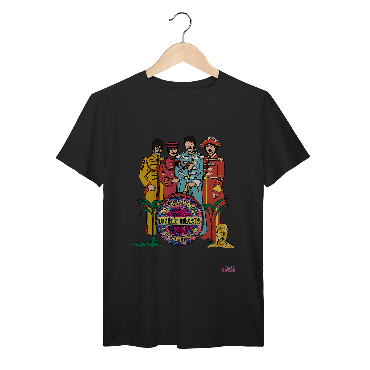 Camiseta Premium Beatles Sgt. Peppers