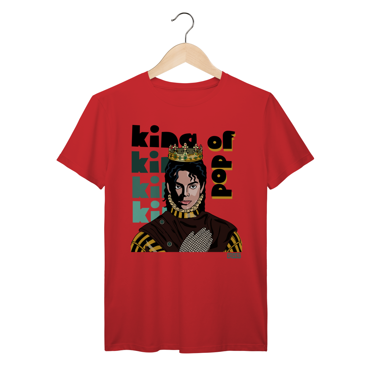 Camiseta King Of Pop Michael Jackson