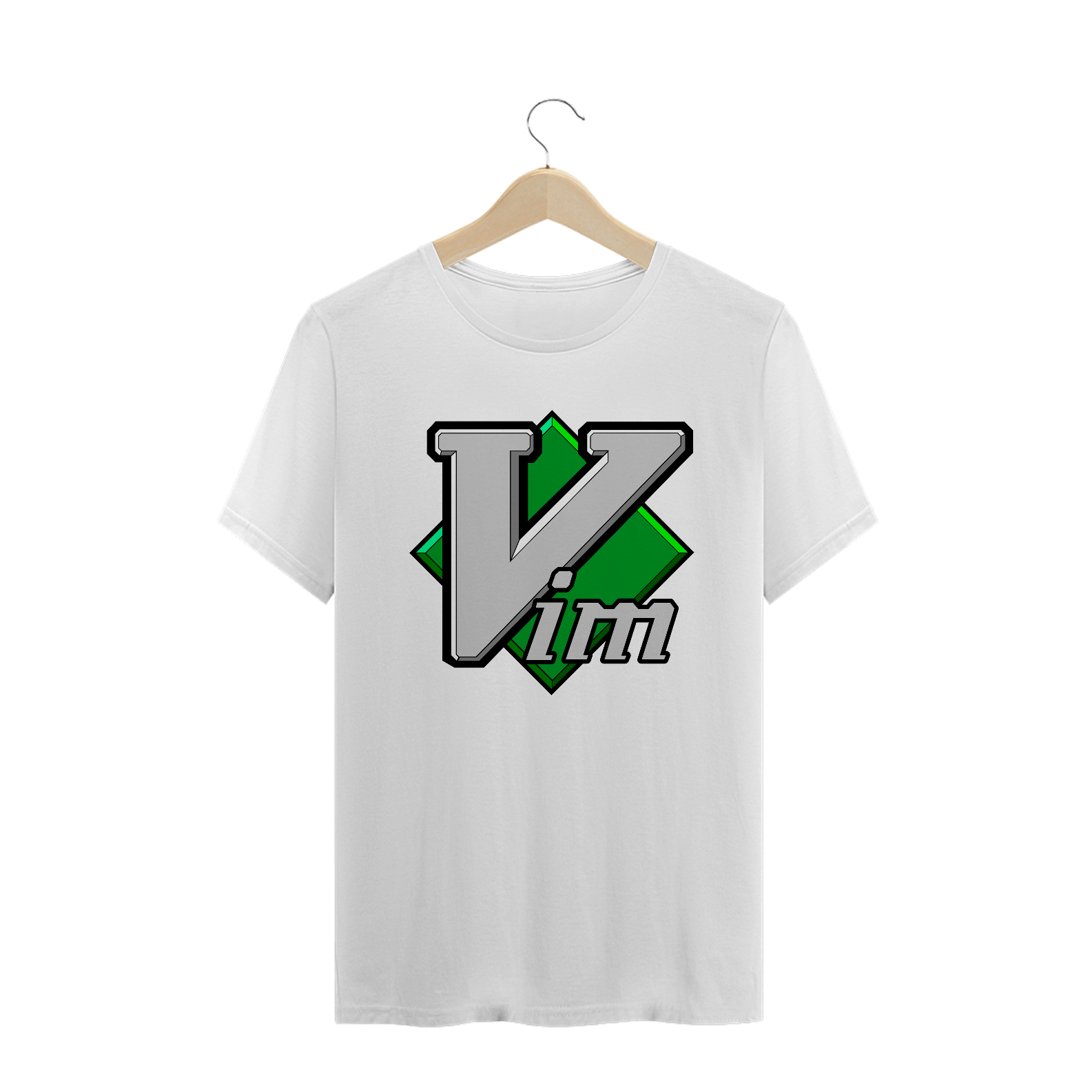 T-Shirt Quality Vim em Estilo de TI