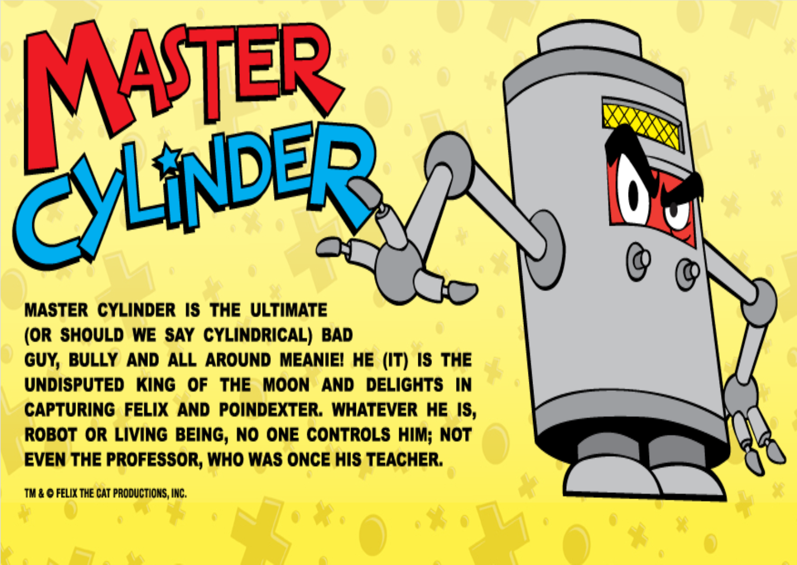 Poster Paisagem FelixTheCat Master Cylinder em