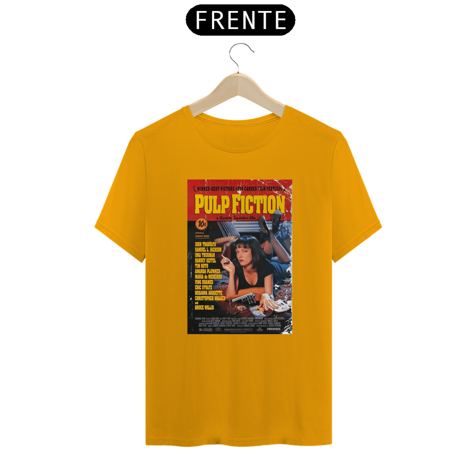 Camiseta Divertida De Películas De Pulp Fiction De Parodia Para Hombre