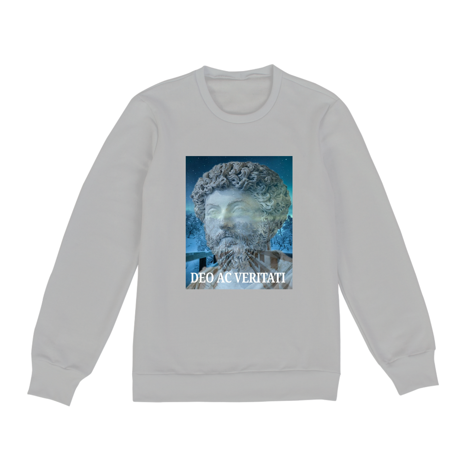 Moletom Fechado UNISSEX Moletom personalizado Deo ac veritati R146,90 em