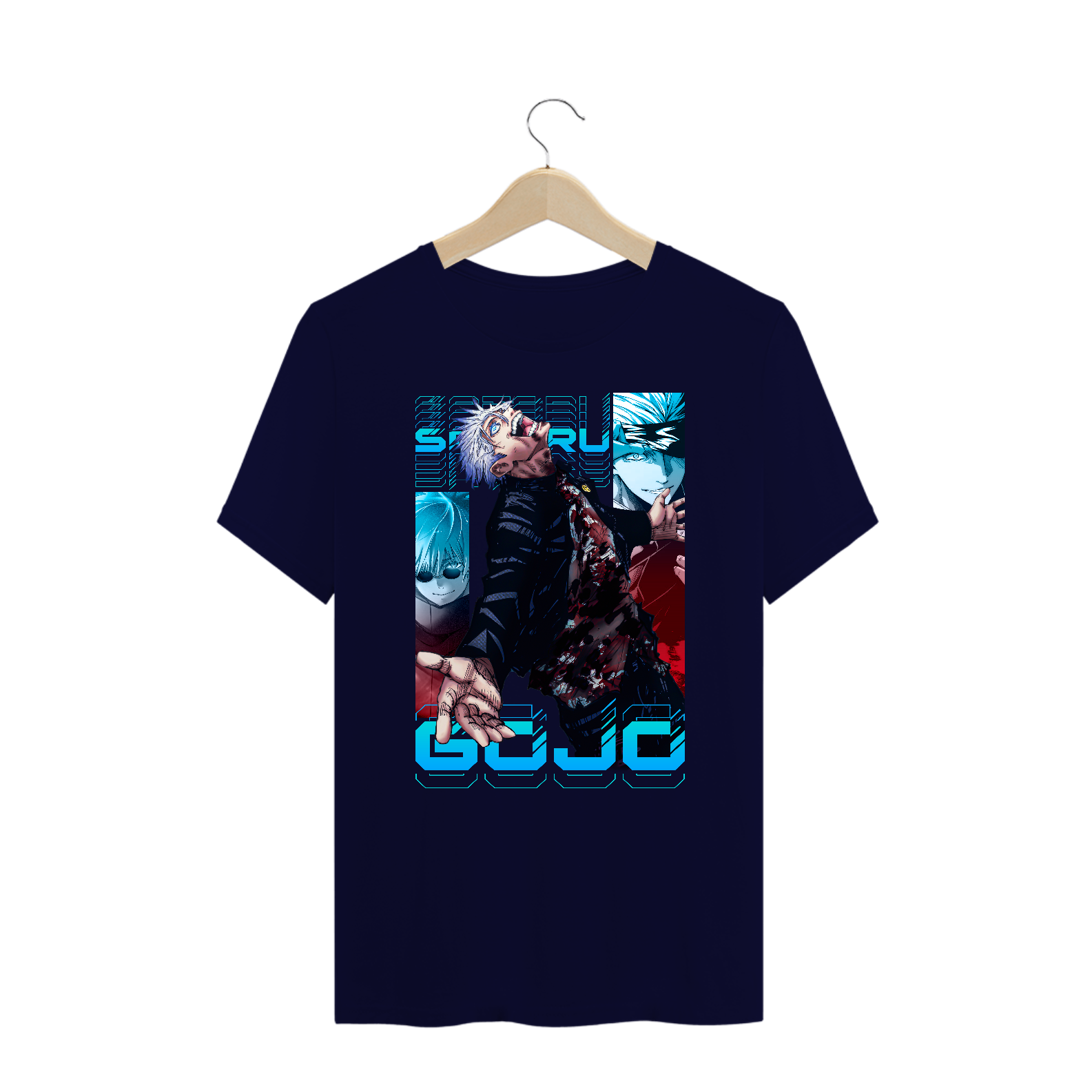T-Shirt Plus Size Camiseta Oversized Alpha Premium | JUJUTSU KAISEN ...