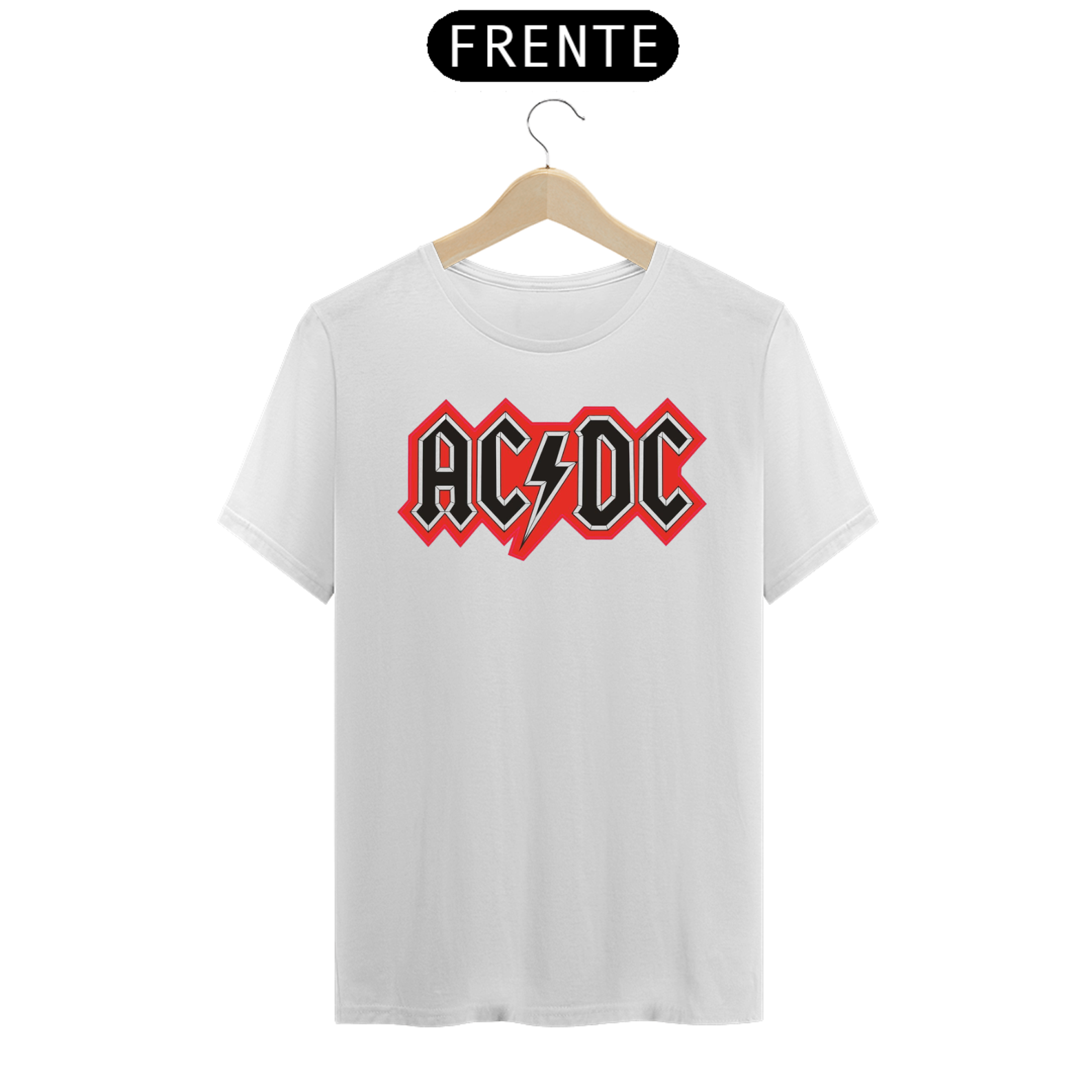 T-Shirt Classic Camiseta AC/DC #1 em