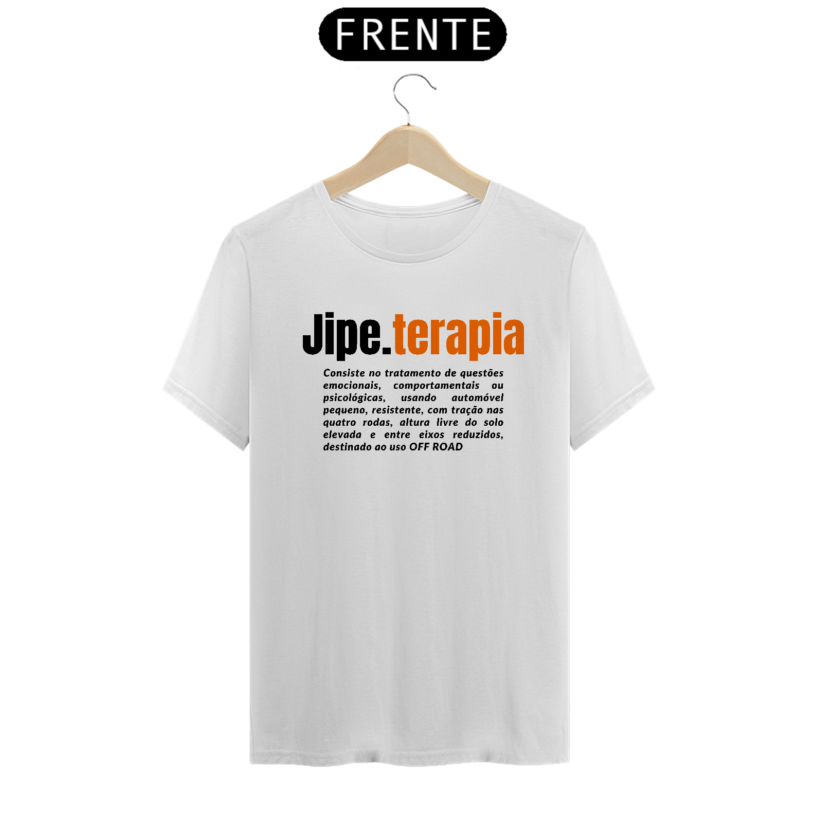 Nome do produto: Camiseta Quality - Jipe terapia - Black
