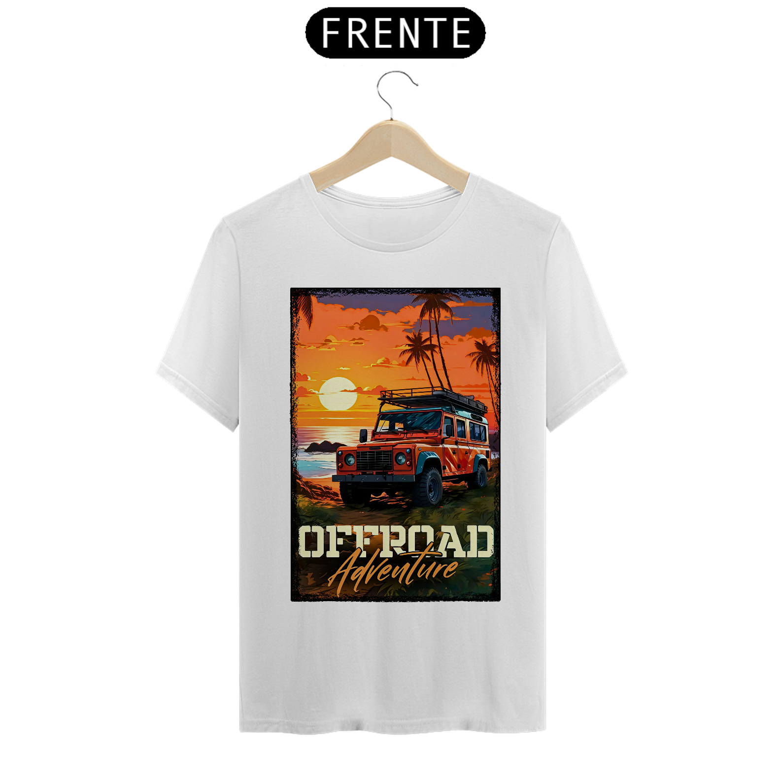 Camiseta Quality - Land Rover Off Road