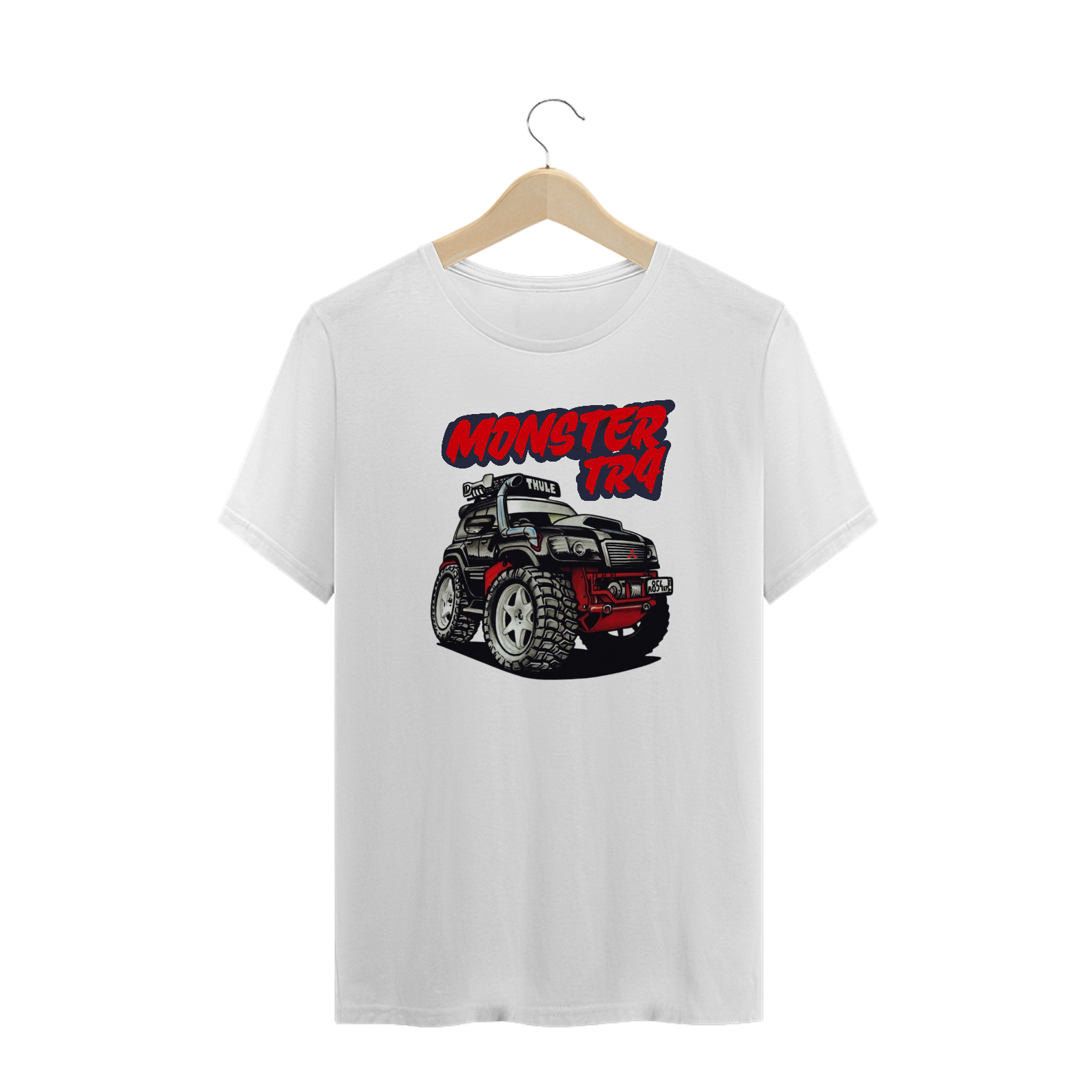 Camiseta Plus Size - Monster TR4