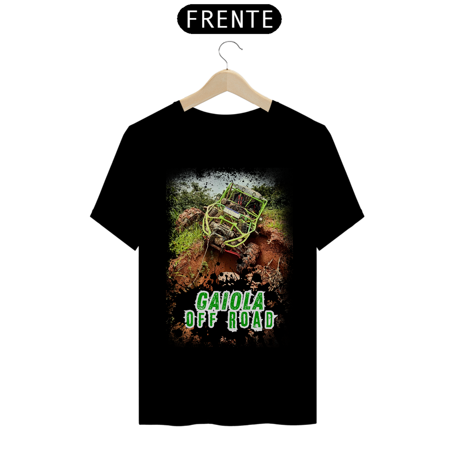 Nome do produto: Camiseta Quality - Gaiola 4x4 Off Road