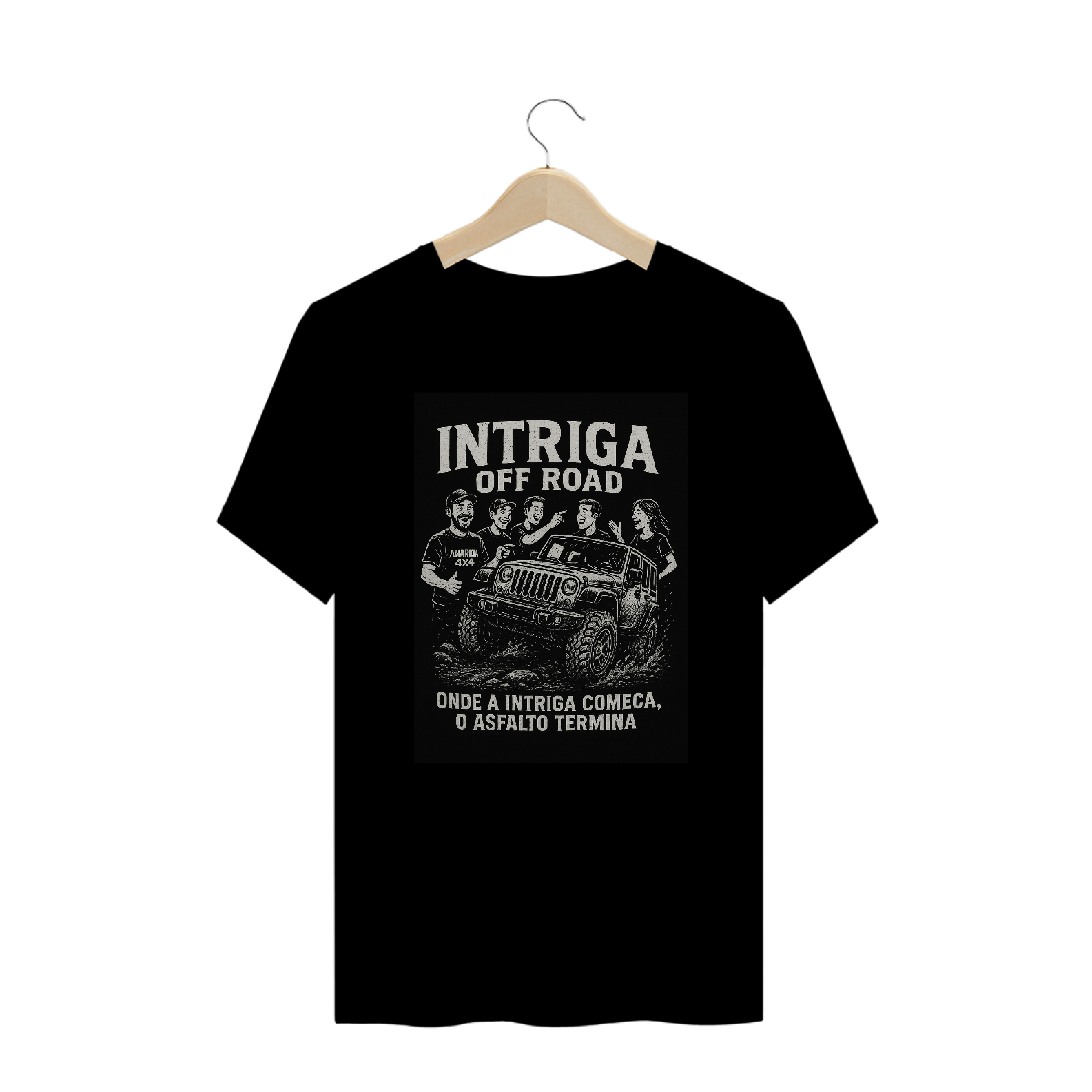 Nome do produto: Camiseta Plus Size - Intriga Off Road