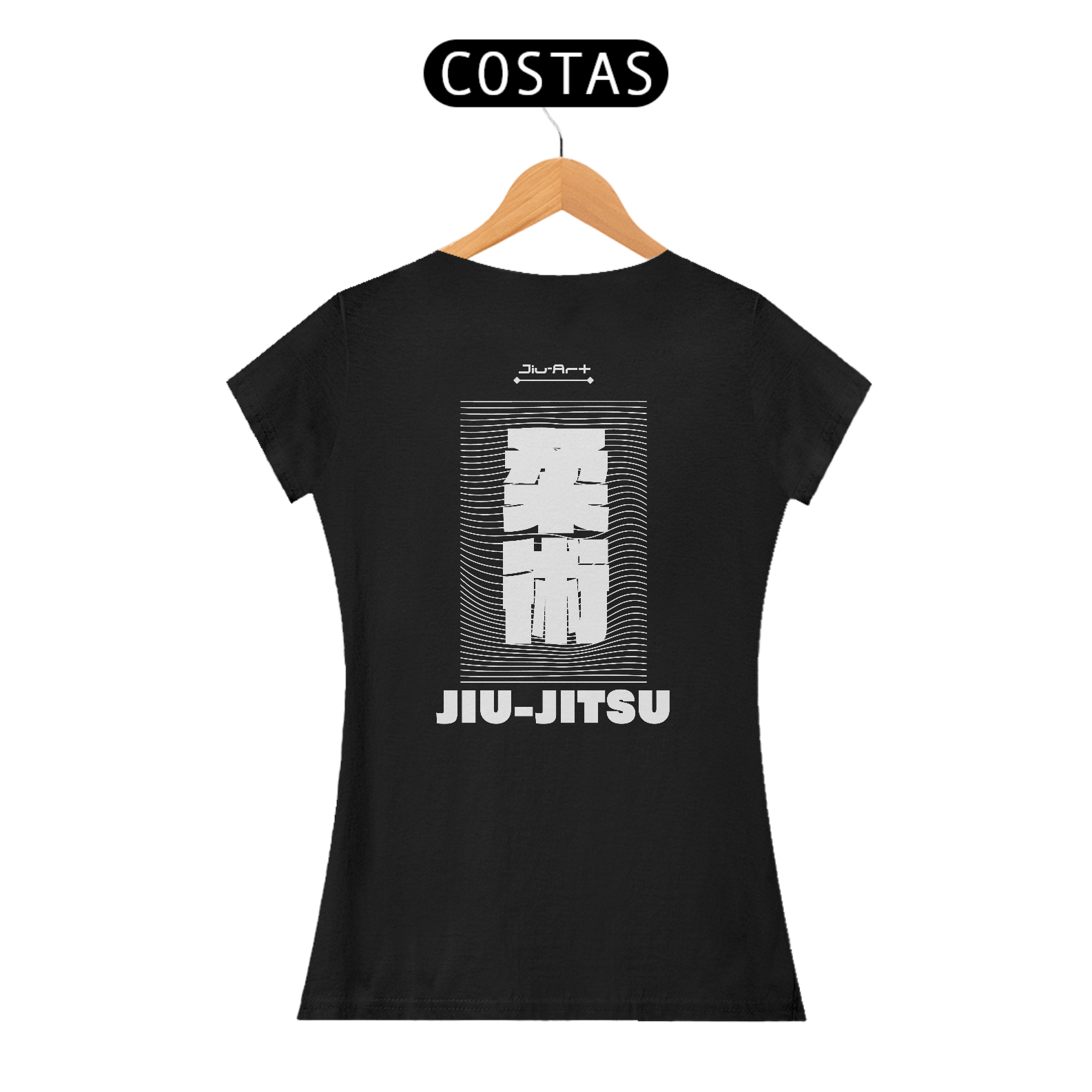 T-Shirt B&C Japan Ju-Jutsu / Jiu-Jitsu - Noir 100% Coton - Neuf Avec étiquettes - Homme - Lavable En Machine