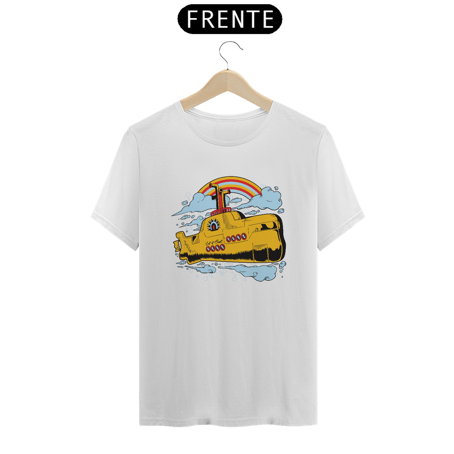 The Beatles Yellow Submarine T-Shirt – Offiziell Lizenziert, 100% Baumwolle, Blau, Kinder, NEU