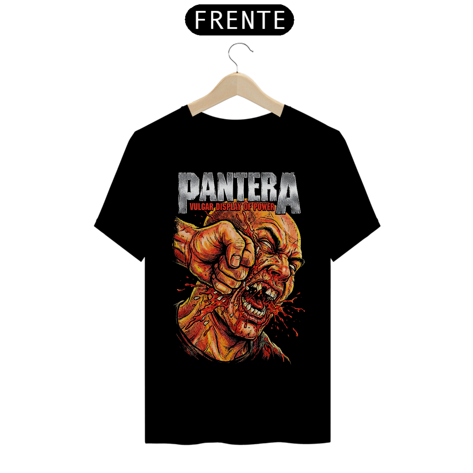T-Shirt Classic Camiseta Pantera | Vulgar Display em HeadBanger Store