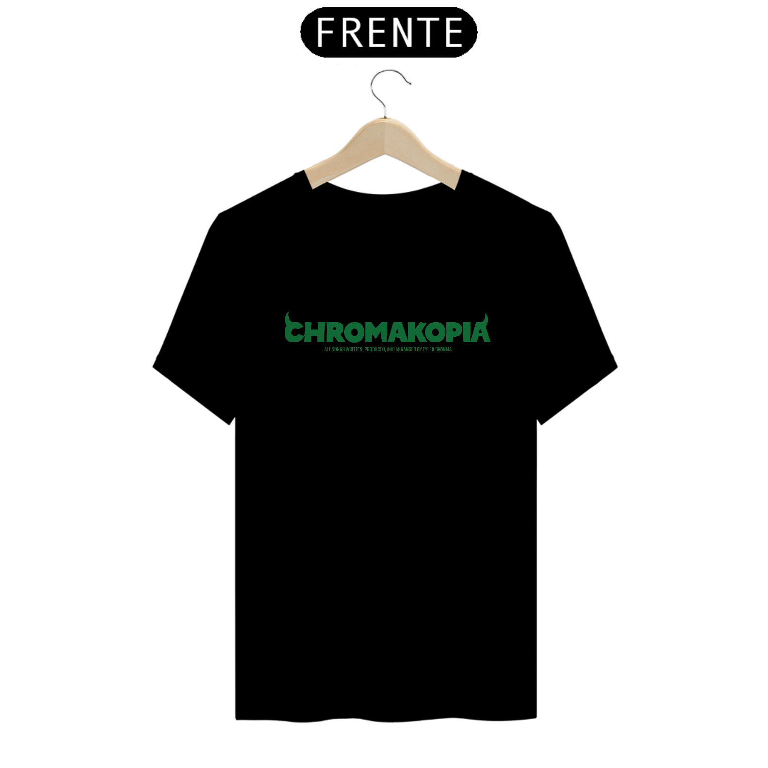T-Shirt Quality Camiseta Tyler The Creator - Chromakopia em POPU STORE