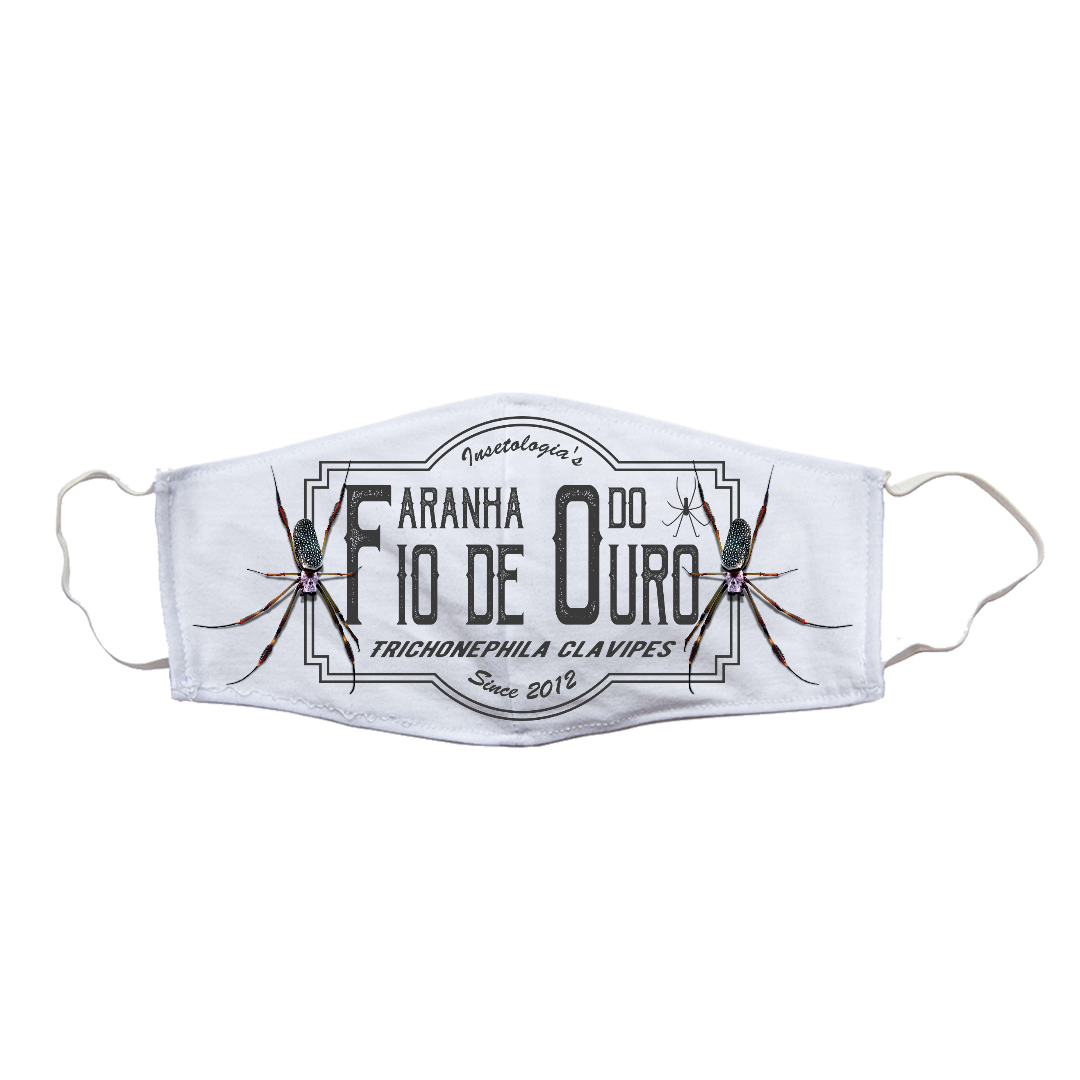 Nome do produto  Máscara Aranha do Fio de Ouro