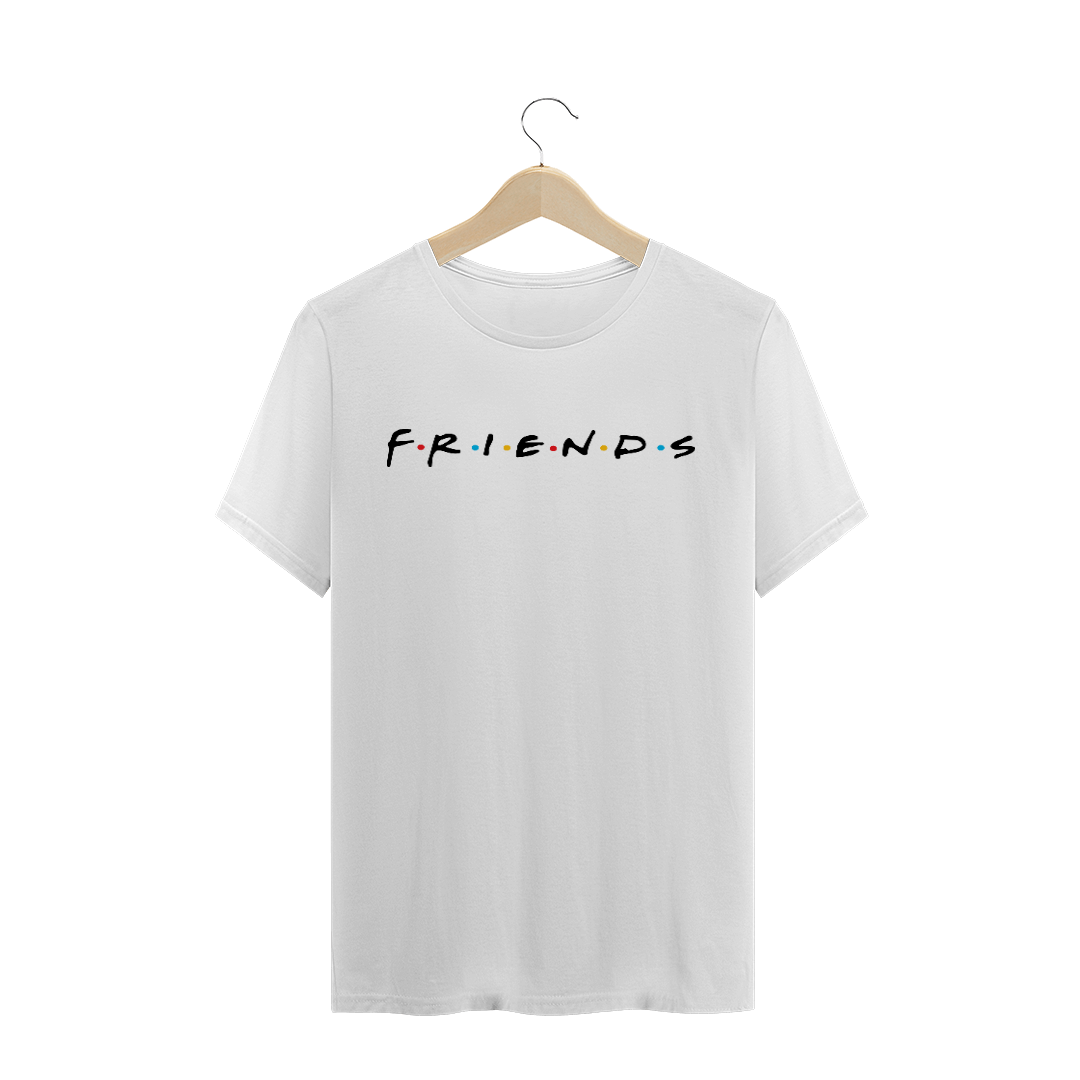 Nome do produto  Camisa Friend Branca +Cores