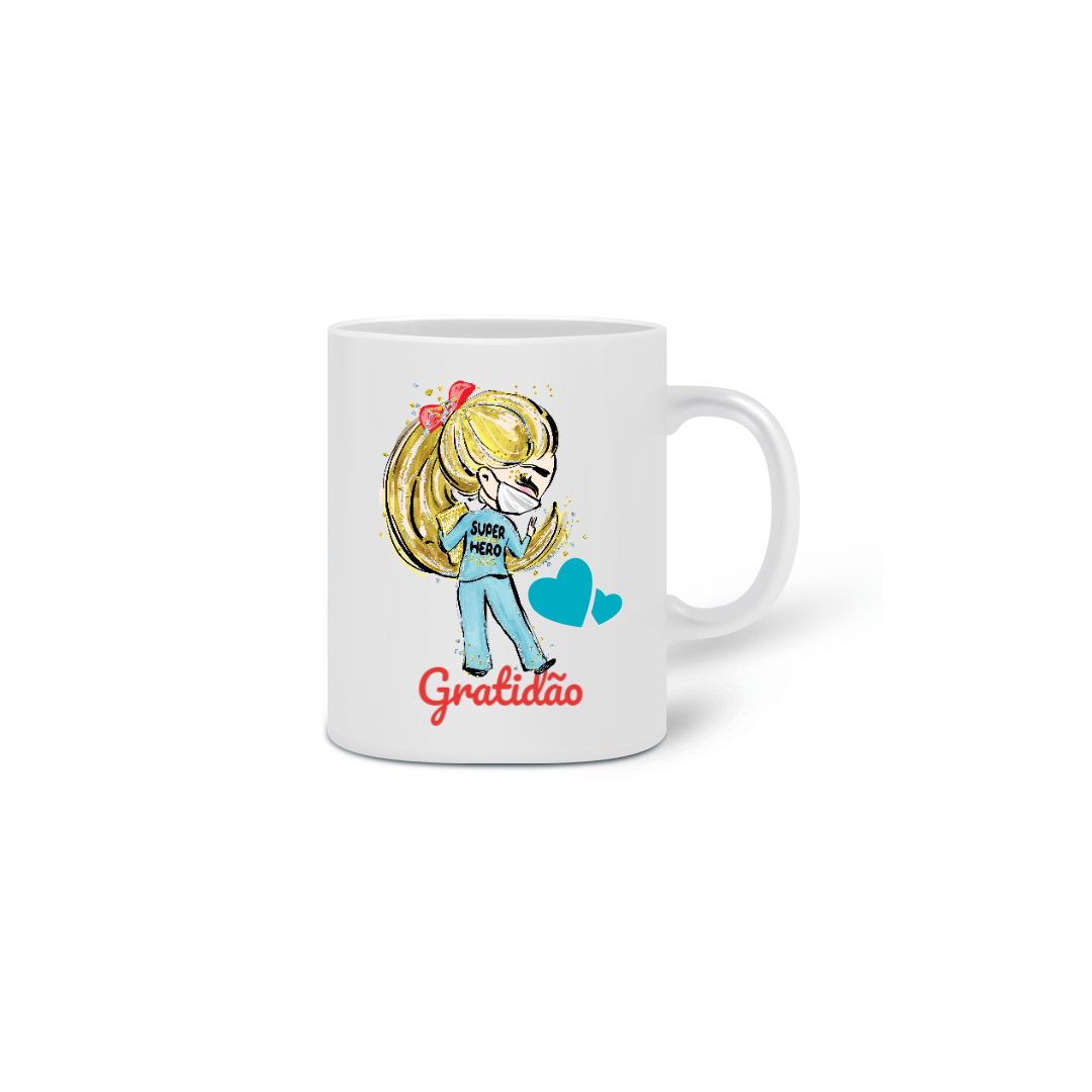 Nome do produto  Caneca Enfermeira Super Herói