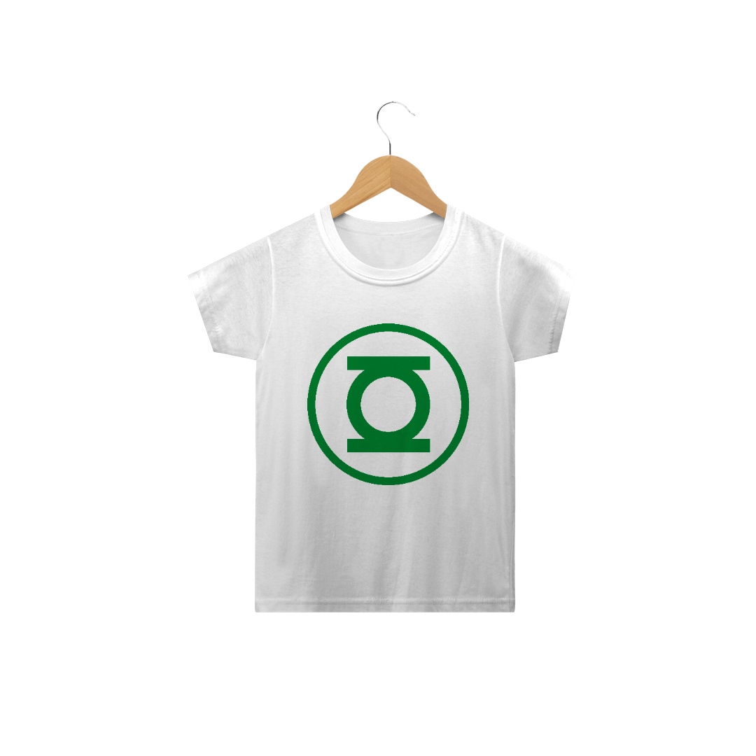 Nome do produto  Camiseta Infantil Lanterna Verde