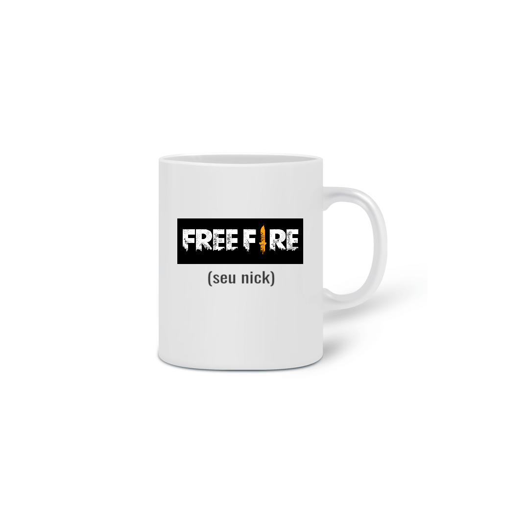 Nome do produto: Caneca  Personalizada Free Fire