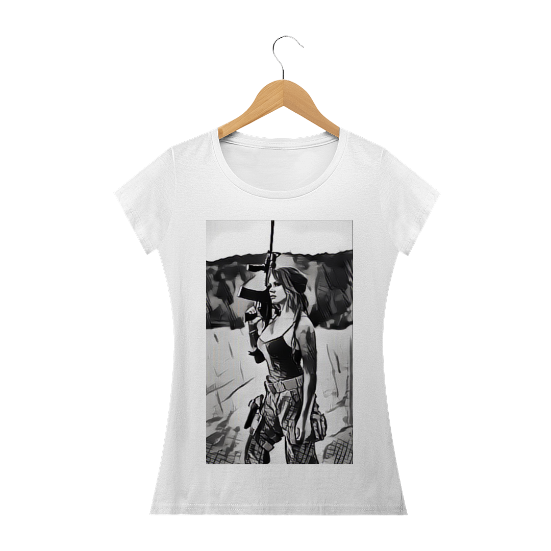 Nome do produto  Camiseta Feminina Fight Like a Girl