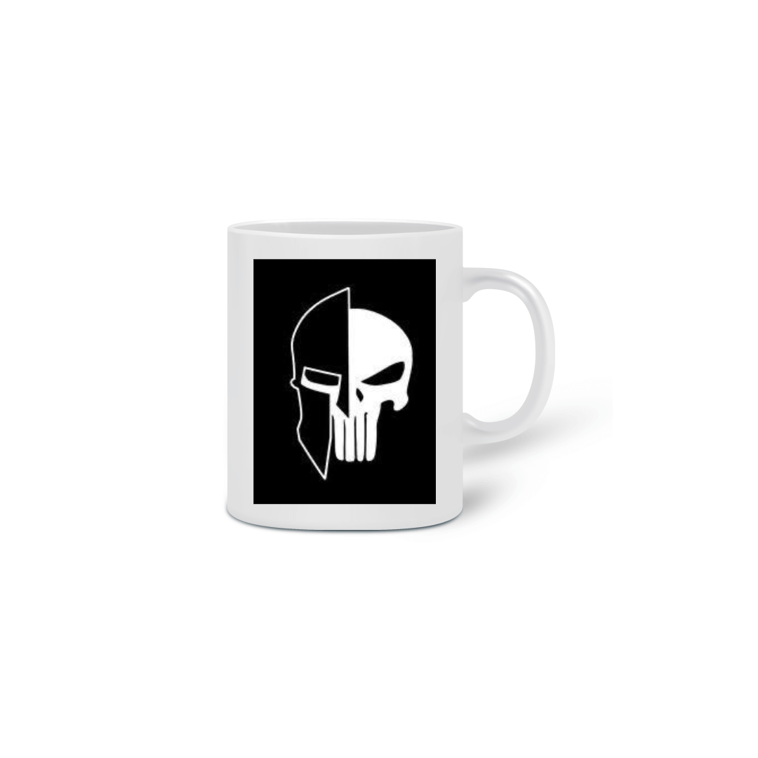 Nome do produto  Caneca Justiceiro Espartano