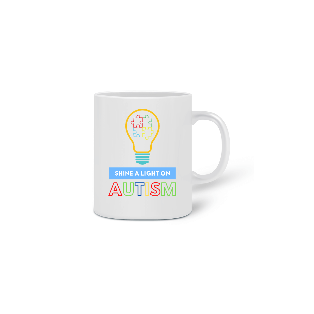 CANECA SHINE ON AUTISM