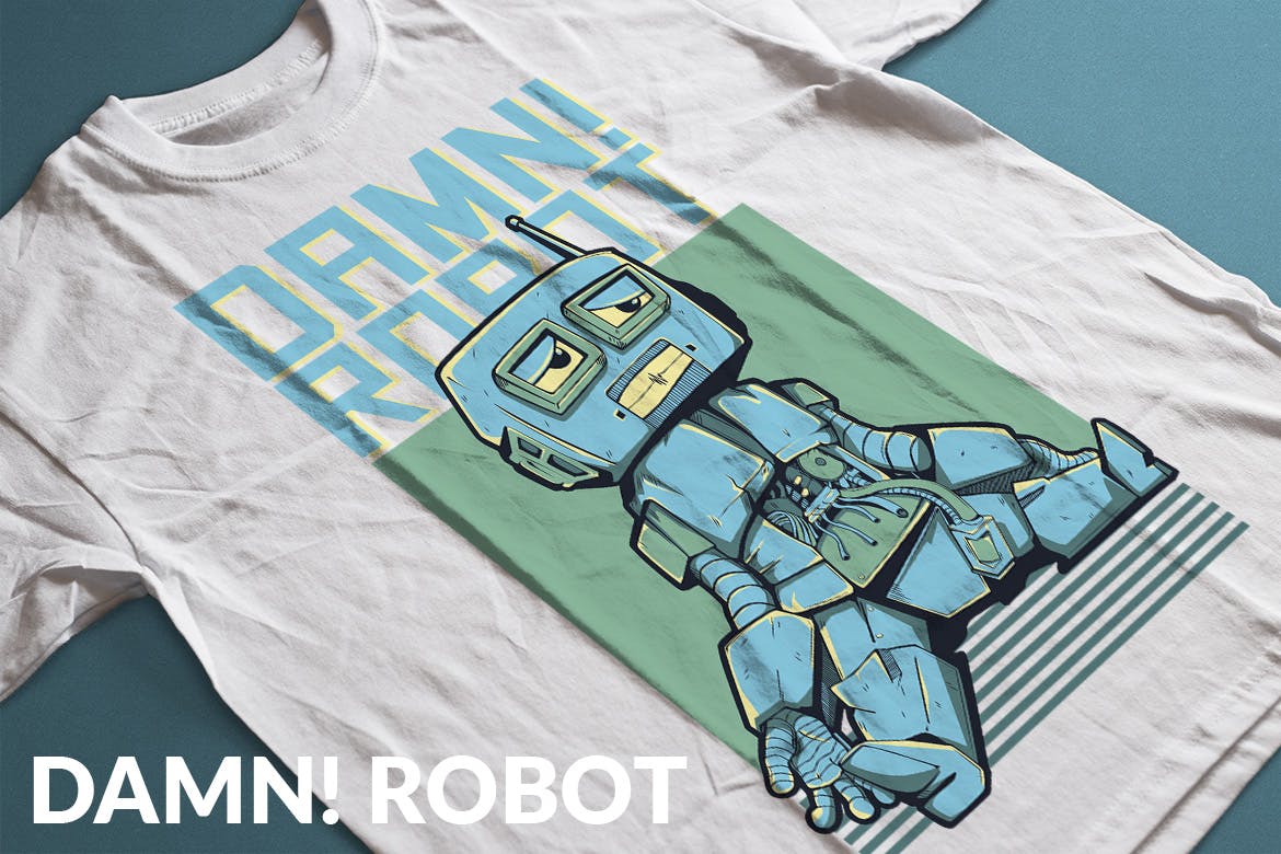 Nome do produto  Damn Robot