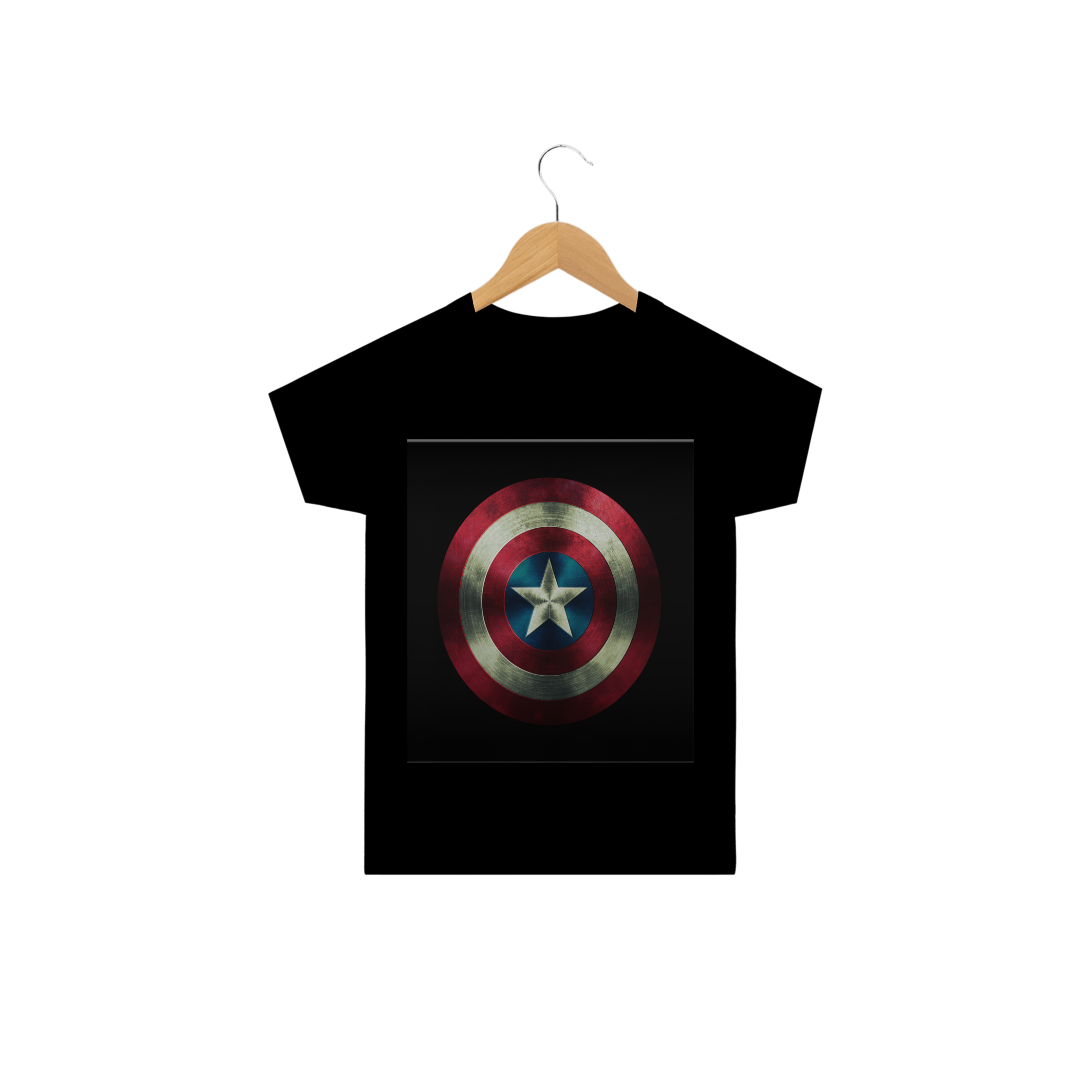 Nome do produto  Camiseta infantil Capitão America