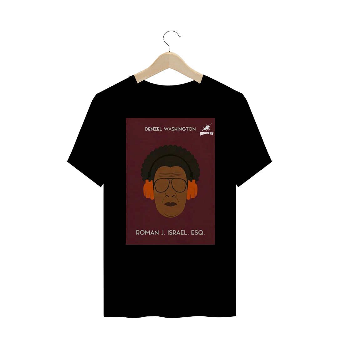 Nome do produto  T-SHIRT 'BRAVERY' DENZEL WASHINGTON CLÁSSICA OFICIAL