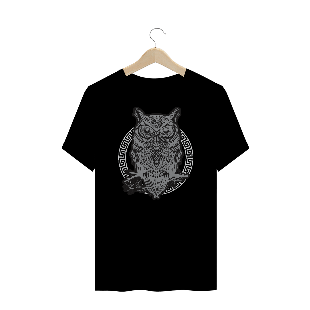 Nome do produto  Camiseta Prime - Coruja de Atena