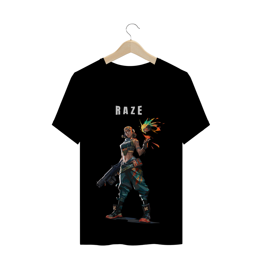 Nome do produto  Camiseta PRETA PRIME RAZE