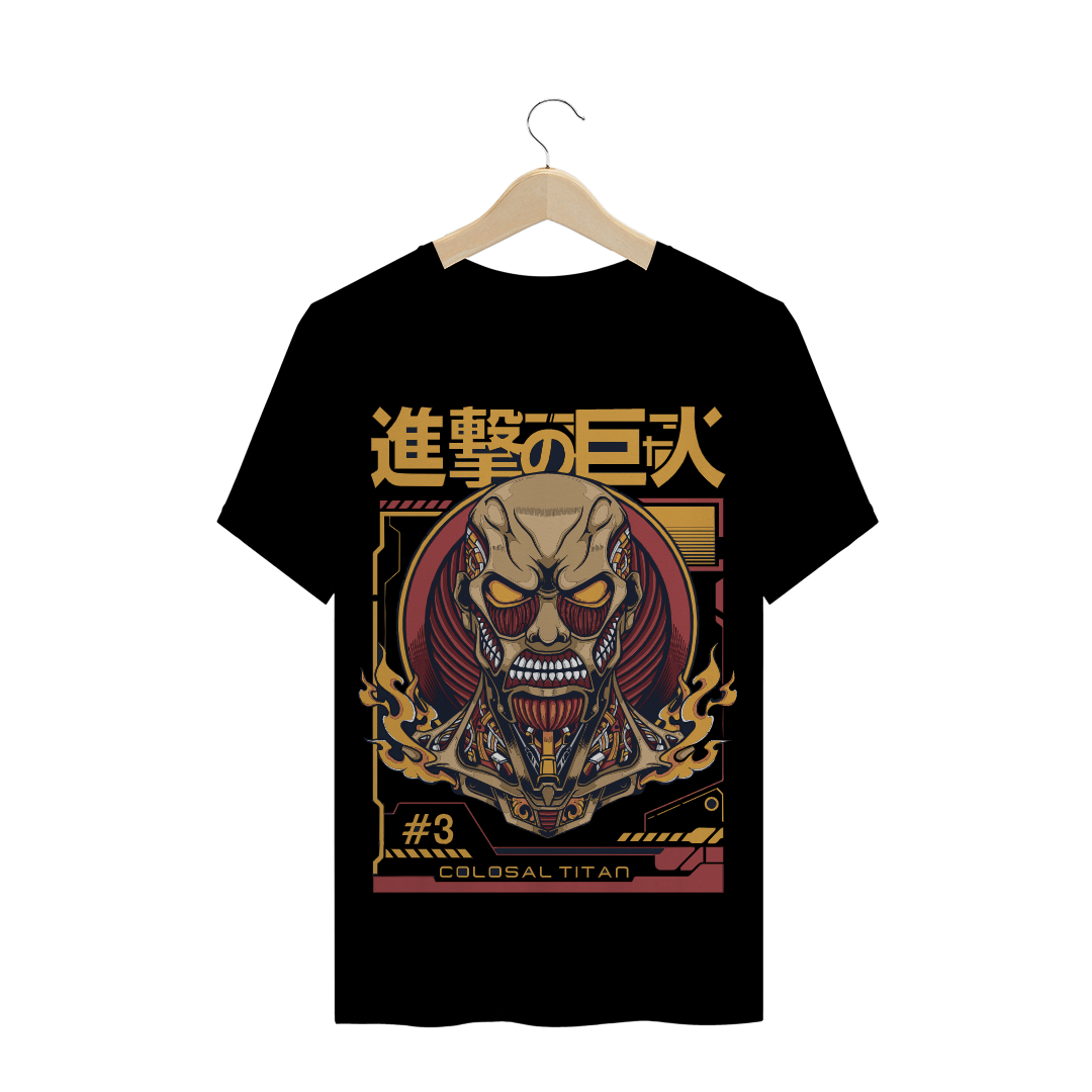 Nome do produto  Camiseta titã colossal