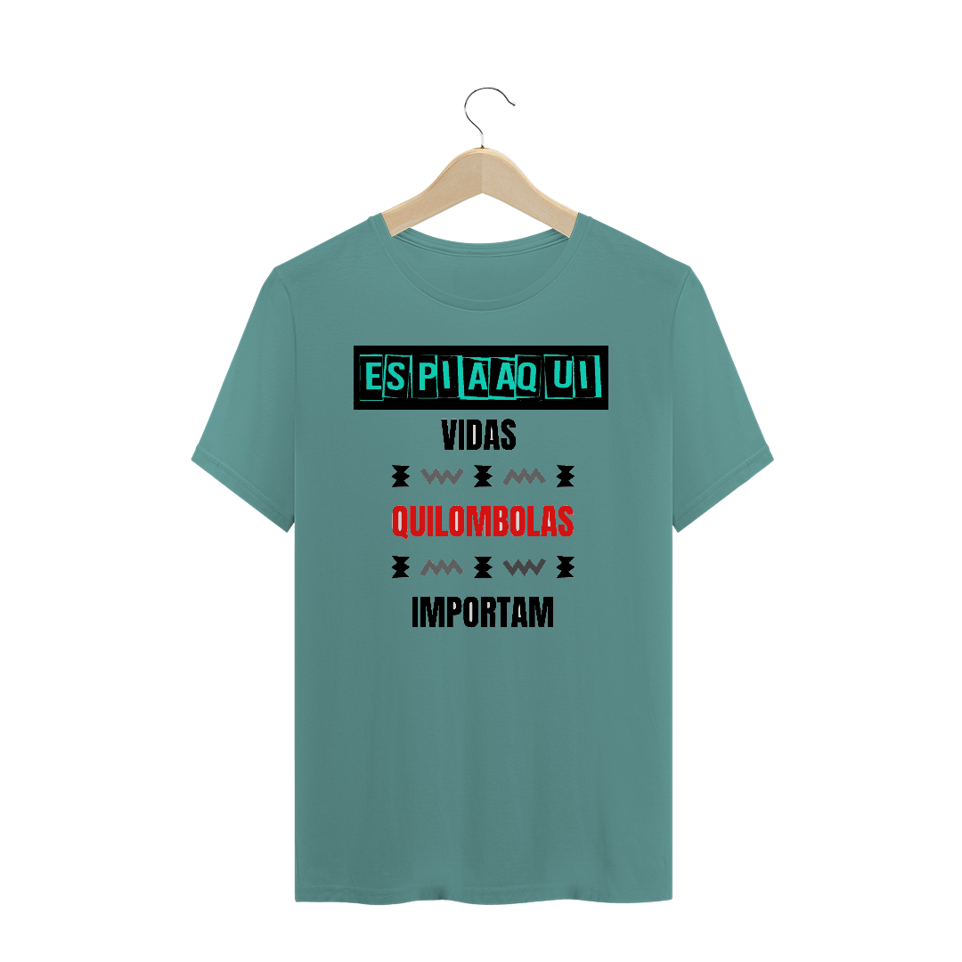 Nome do produto  Vidas Quilombolas Importam - Espia Aqui