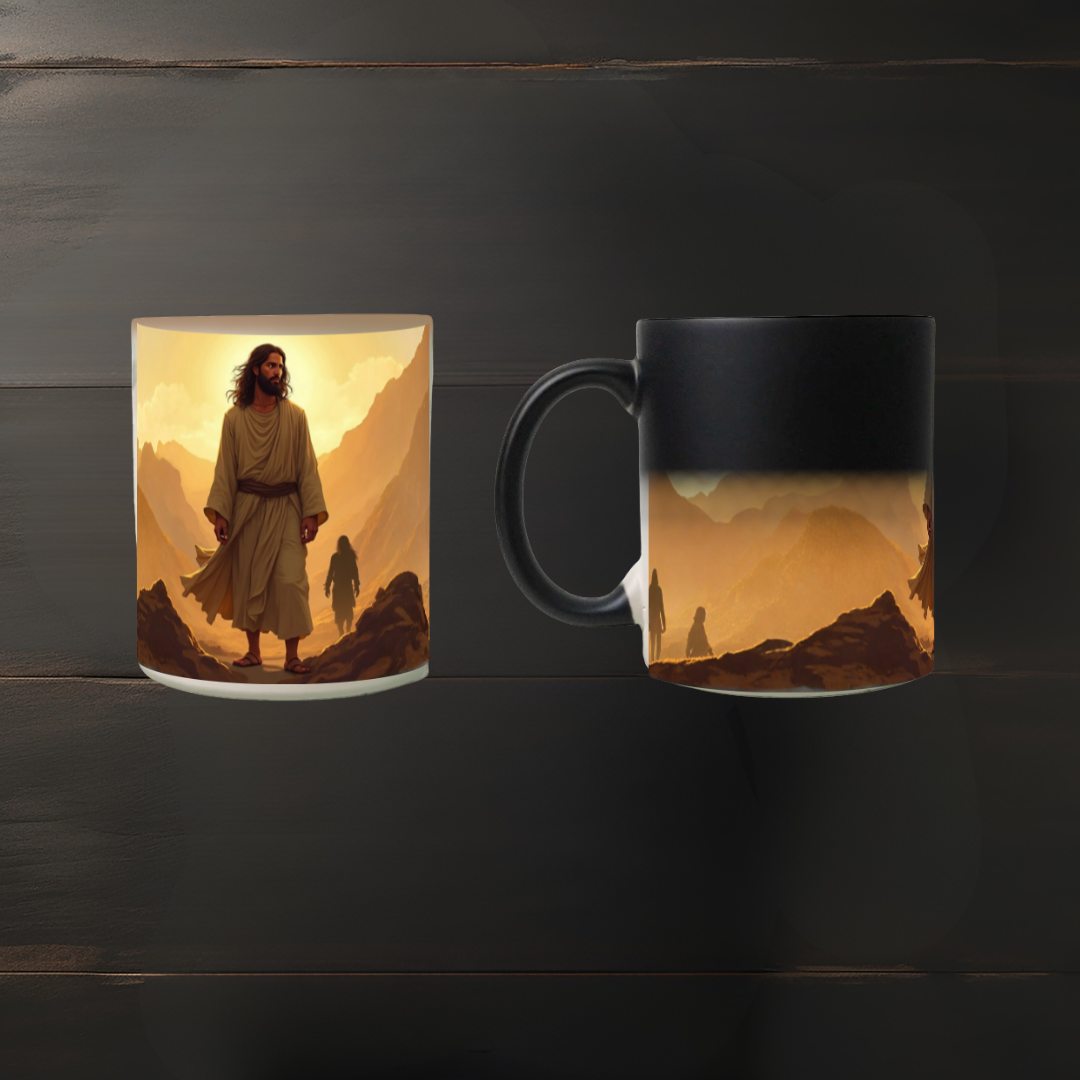 Caneca Mágica -Jesus no deserto M1