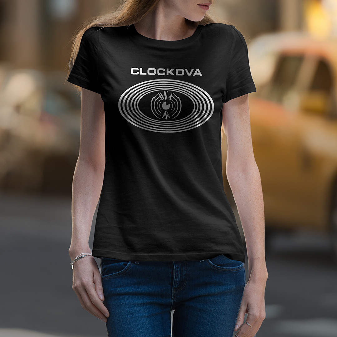 Baby Look Clock DVA - Logo Branco