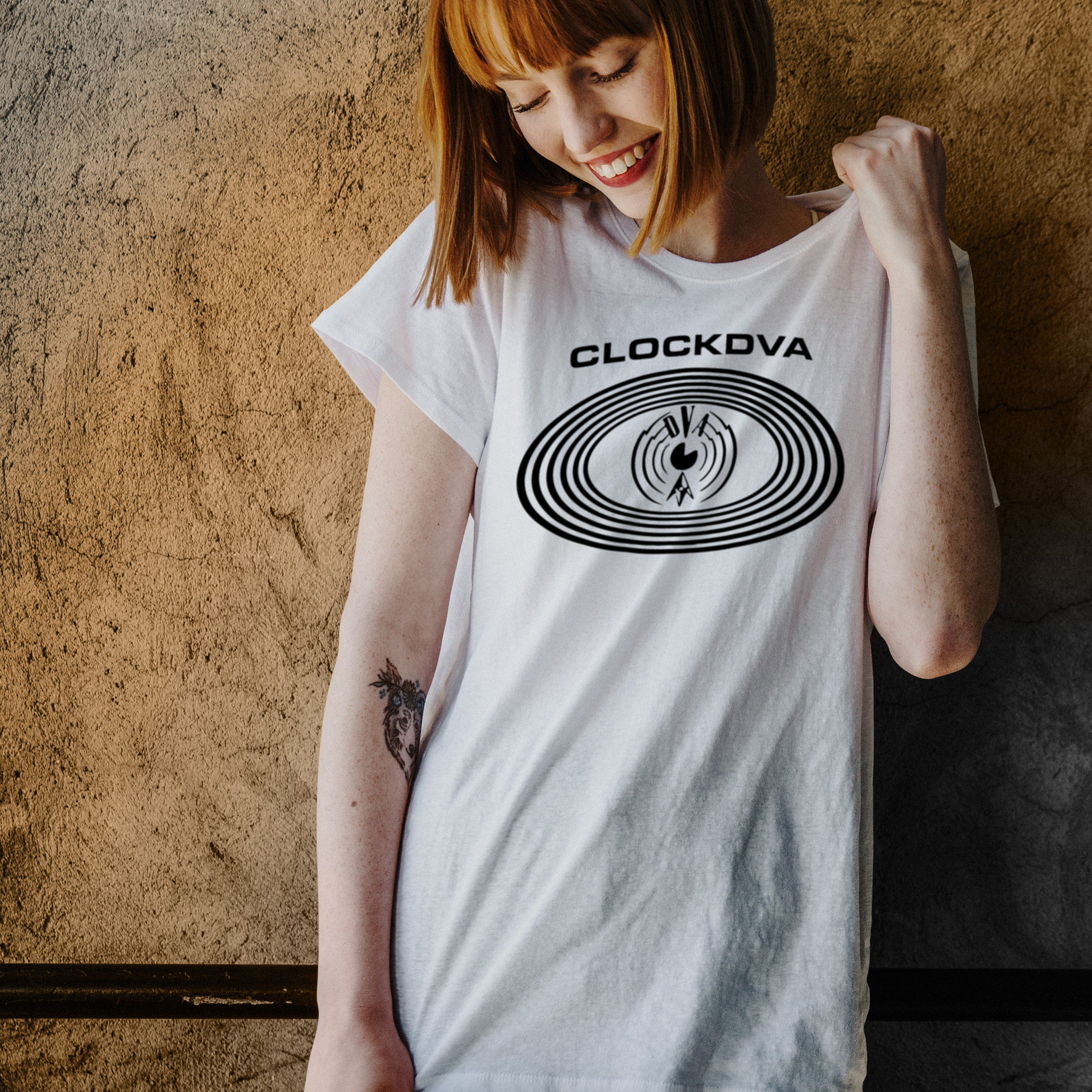 Baby Look Clock DVA - Logo Preto