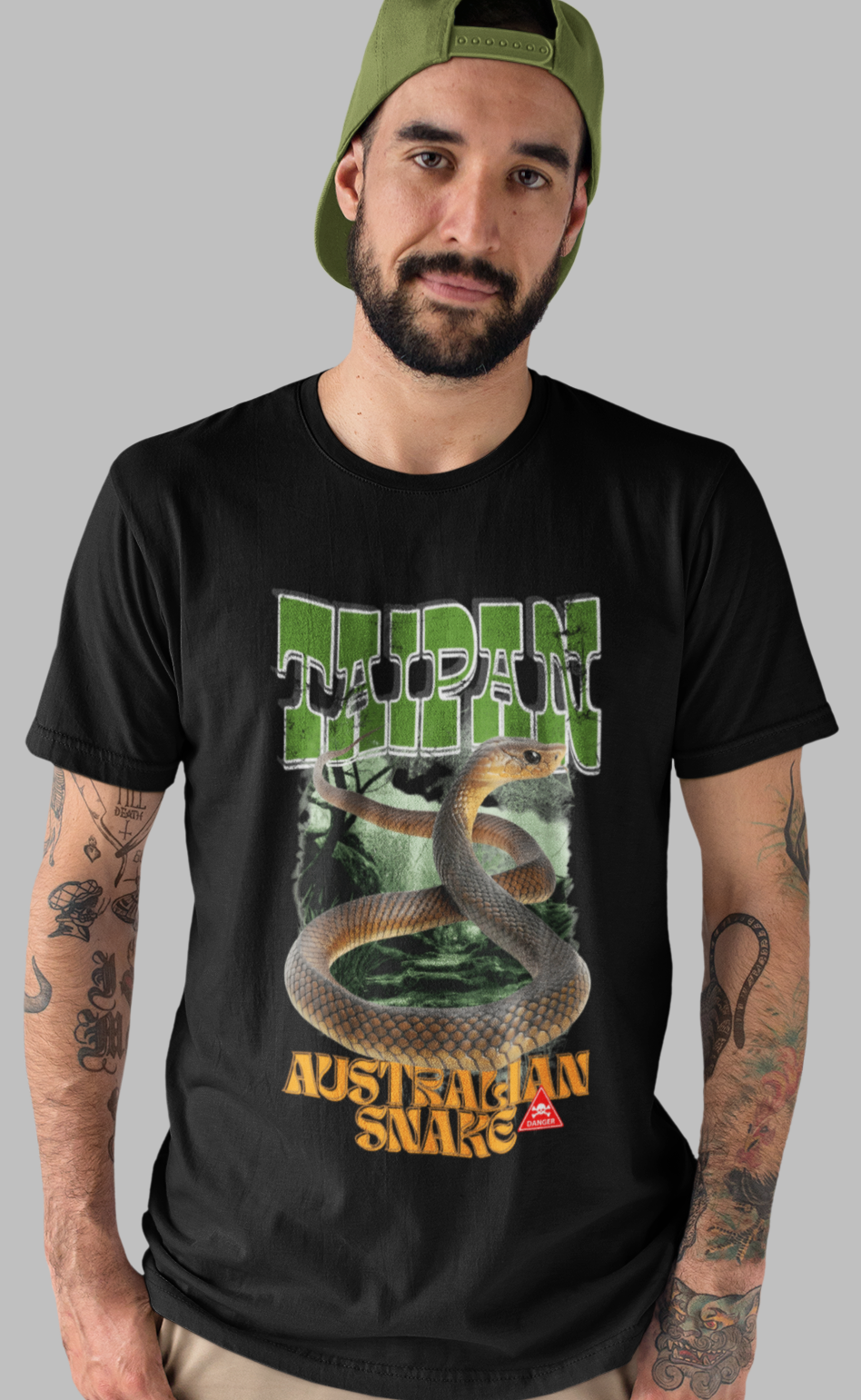 Camiseta Prime Serpente Taipan Australiana