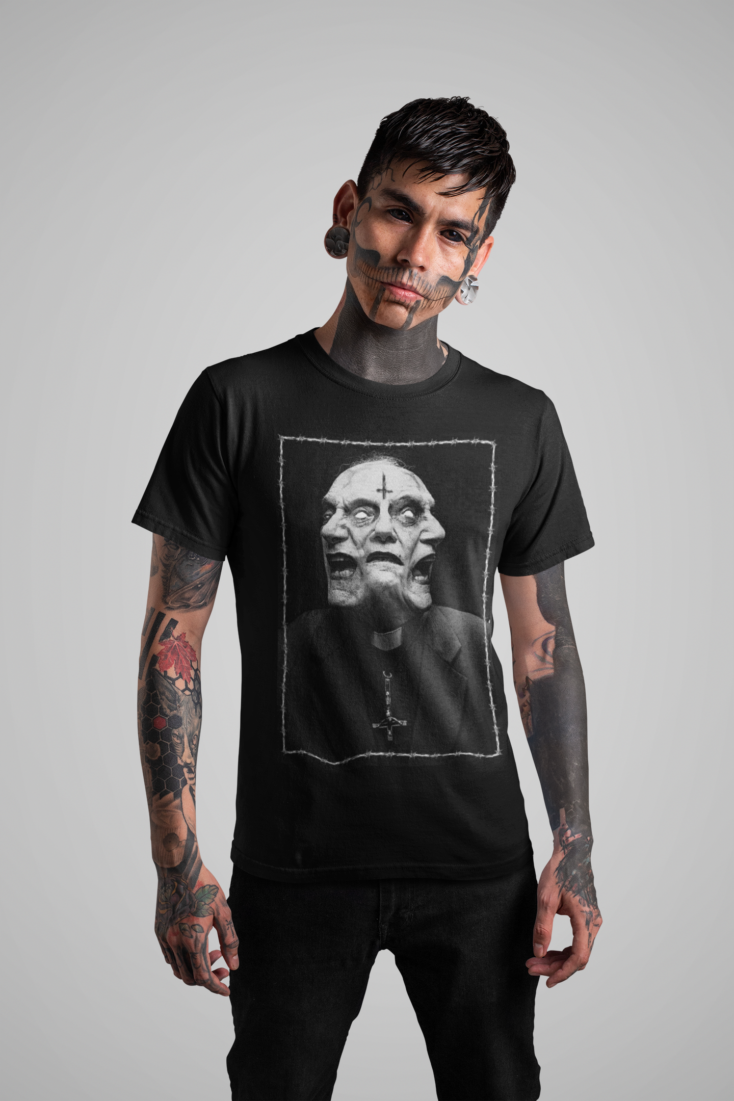 Nome do produto  CAMISETA PREMIUM PADRE TERROR