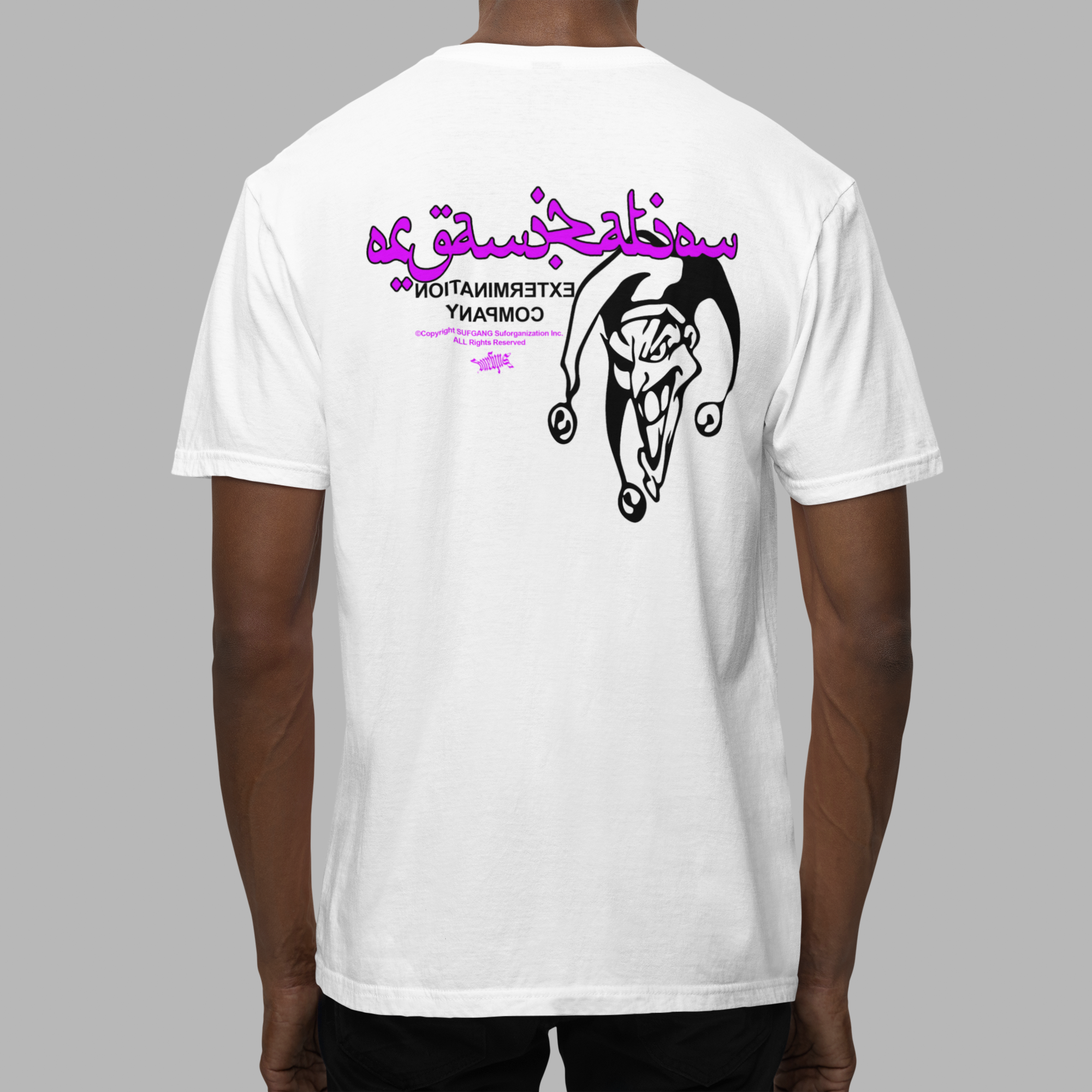 Nome do produto  CAMISETA JOKER ARABIC ROXA