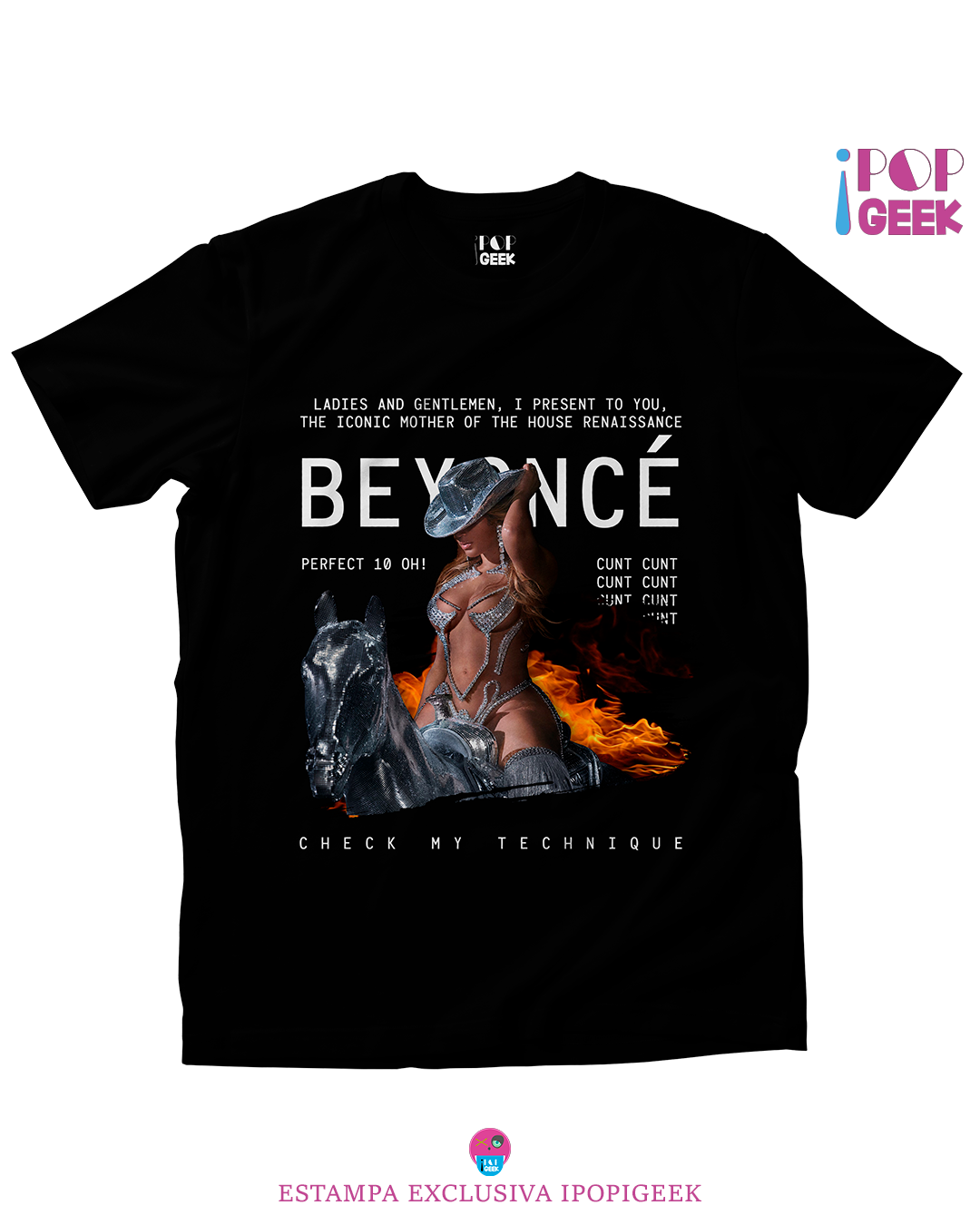 T-Shirt Classic Camiseta Beyoncé Renaissance MOTHERBOARD R$49,90 em ...