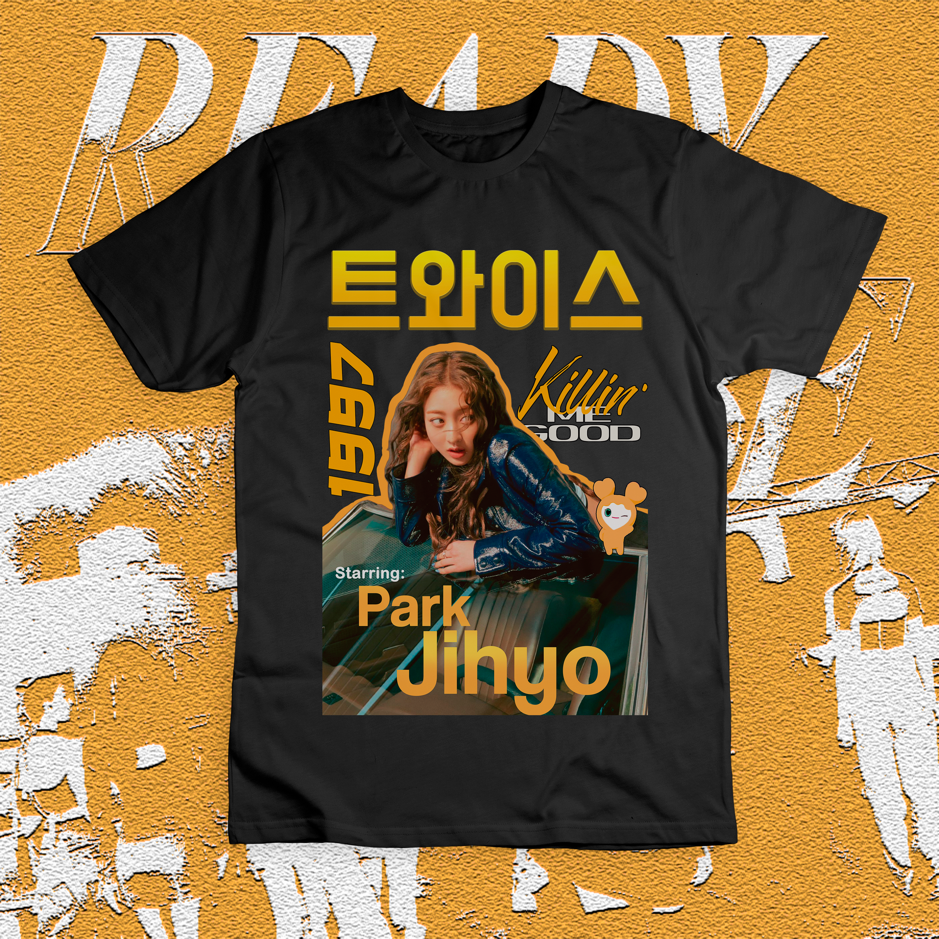 TWICE JIHYO Tシャツ T-Shirt Classic Camiseta 'PARK JIHYO' (TWICE) em MIGZO STORE