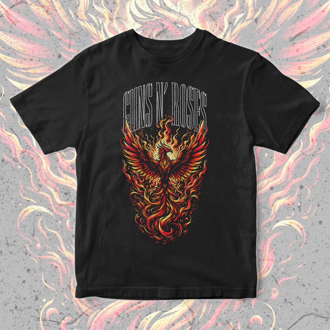 Camiseta Guns n Roses | Phoenix Rise