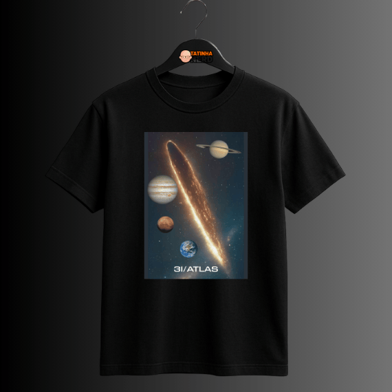 Camiseta astronomia 3i/ATLAS